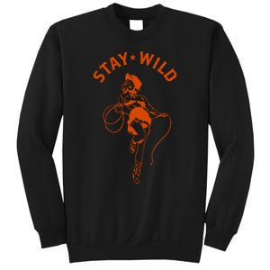 Stay Wild Cowgirl Oversized Sweatshirt