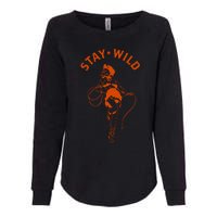 Stay Wild Cowgirl Oversized Womens California Wash Sweatshirt