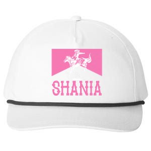 Shania Western Cowboy Snapback Five-Panel Rope Hat