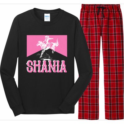 Shania Western Cowboy Long Sleeve Pajama Set