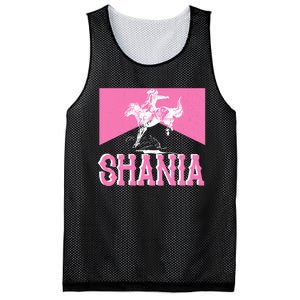 Shania Western Cowboy Mesh Reversible Basketball Jersey Tank