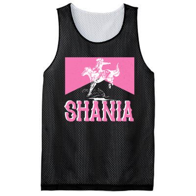 Shania Western Cowboy Mesh Reversible Basketball Jersey Tank