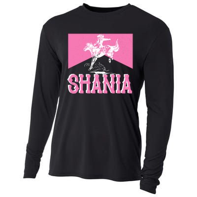 Shania Western Cowboy Cooling Performance Long Sleeve Crew