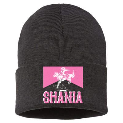 Shania Western Cowboy Sustainable Knit Beanie