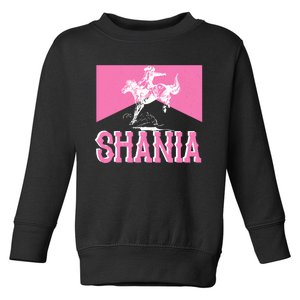 Shania Western Cowboy Toddler Sweatshirt