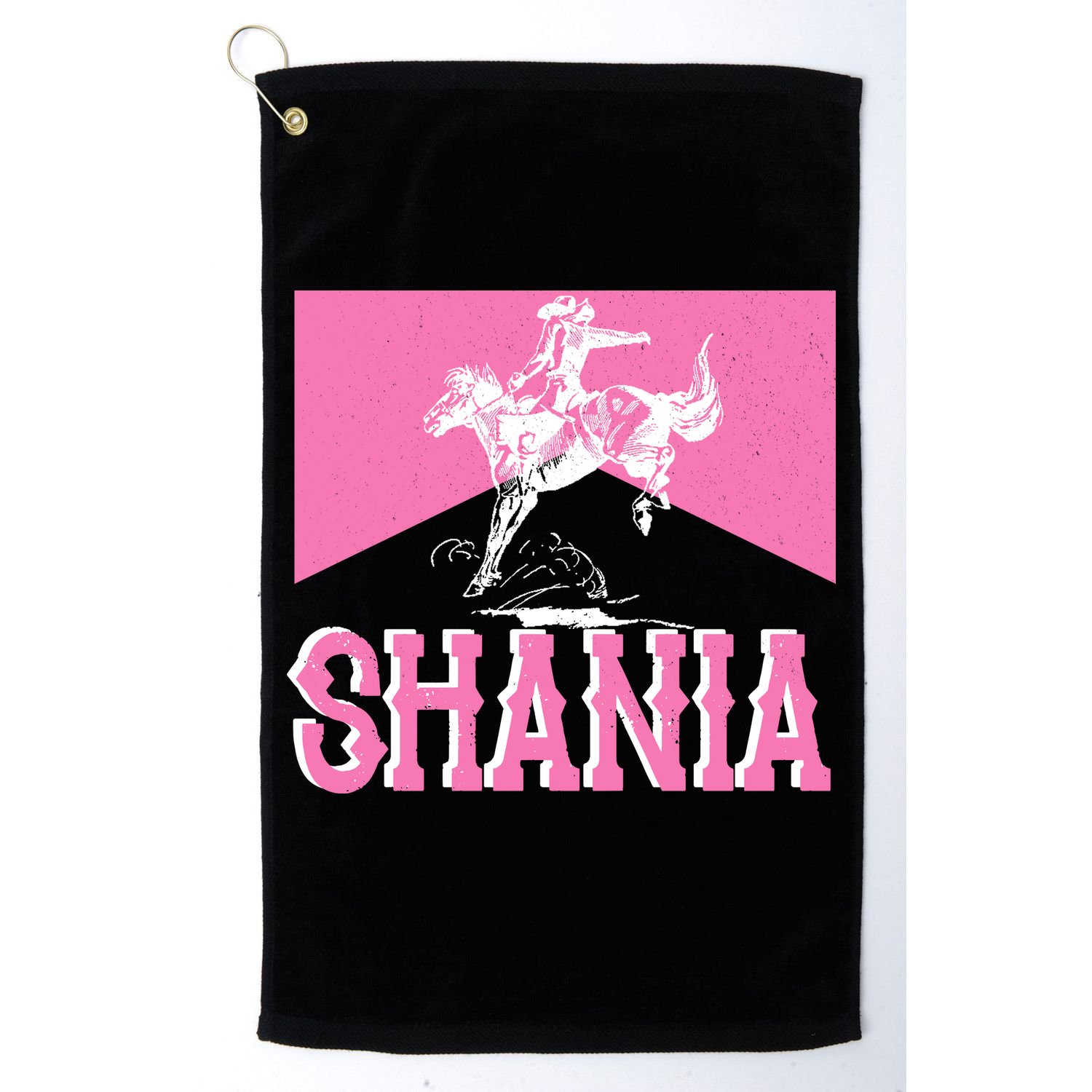 Shania Western Cowboy Golf Towel