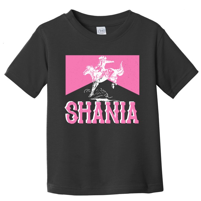 Shania Western Cowboy Toddler T-Shirt