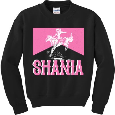 Shania Western Cowboy Kids Sweatshirt