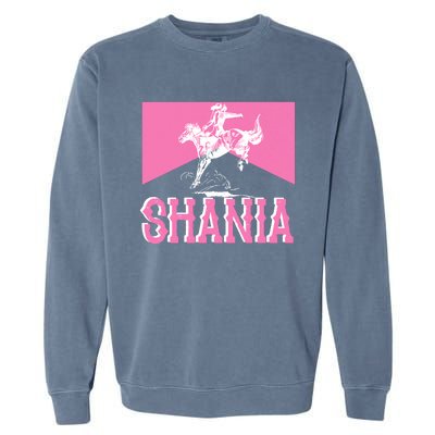 Shania Western Cowboy Garment-Dyed Sweatshirt