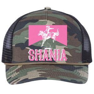 Shania Western Cowboy Retro Rope Trucker Hat Cap