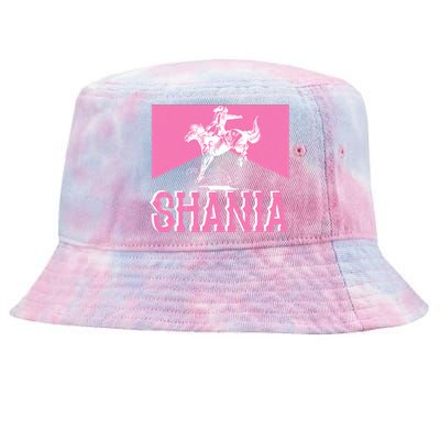 Shania Western Cowboy Tie-Dyed Bucket Hat