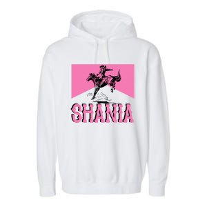 Shania Western Cowboy Garment-Dyed Fleece Hoodie