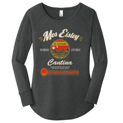 S.T.A.R W.A.R.S Classic M.O.S Eisley Cantina Live Music All Week Ad Women's Perfect Tri Tunic Long Sleeve Shirt