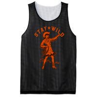 Stay Wild Cowgirl Cowgirl Western Country Girl Mesh Reversible Basketball Jersey Tank