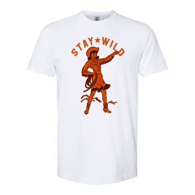 Stay Wild Cowgirl Cowgirl Western Country Girl Softstyle® CVC T-Shirt