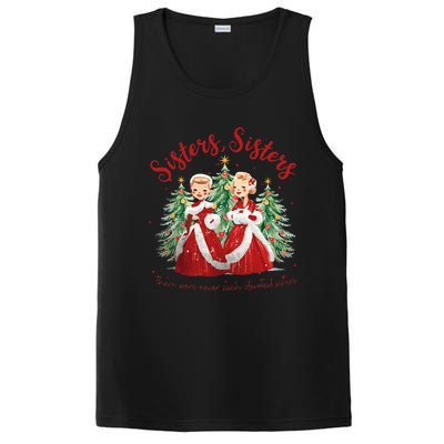 Sisters White Christmas Movie 1954 Xmas Snow Holiday Pajamas PosiCharge Competitor Tank