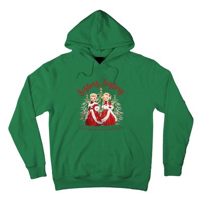 Sisters White Christmas Movie 1954 Xmas Snow Holiday Pajamas Hoodie