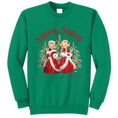 Sisters White Christmas Movie 1954 Xmas Snow Holiday Pajamas Sweatshirt