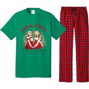 Sisters White Christmas Movie 1954 Xmas Snow Holiday Pajamas Pajama Set