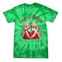 Sisters White Christmas Movie 1954 Xmas Snow Holiday Pajamas Tie-Dye T-Shirt