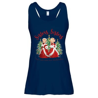 Sisters White Christmas Movie 1954 Xmas Snow Holiday Pajamas Ladies Essential Flowy Tank