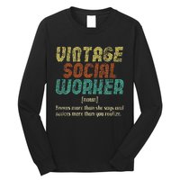 Social Worker Community Public Servant Caseworker Long Sleeve Shirt