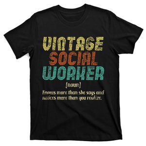 Social Worker Community Public Servant Caseworker T-Shirt