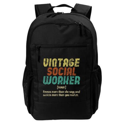 Social Worker Community Public Servant Caseworker Daily Commute Backpack