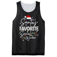 Social Worker Christmas Medical Social Worker Mesh Reversible Basketball Jersey Tank