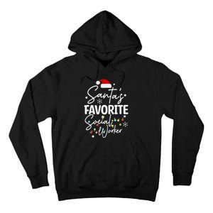 Social Worker Christmas Medical Social Worker Tall Hoodie