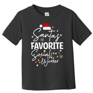 Social Worker Christmas Medical Social Worker Toddler T-Shirt