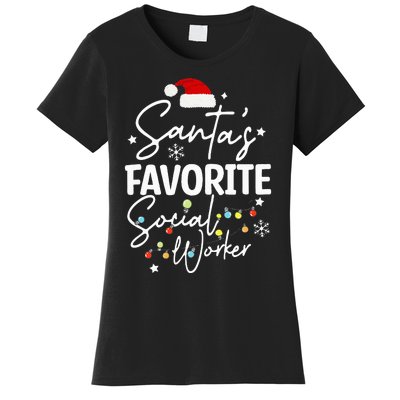 Social Worker Christmas Medical Social Worker Women's T-Shirt