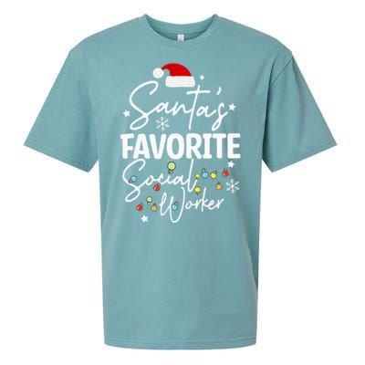 Social Worker Christmas Medical Social Worker Sueded Cloud Jersey T-Shirt