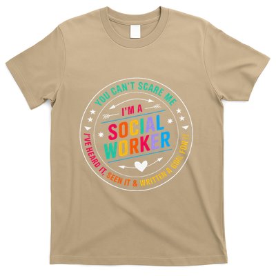 Social Worker Caseworker Public Servant Social Work Month T-Shirt