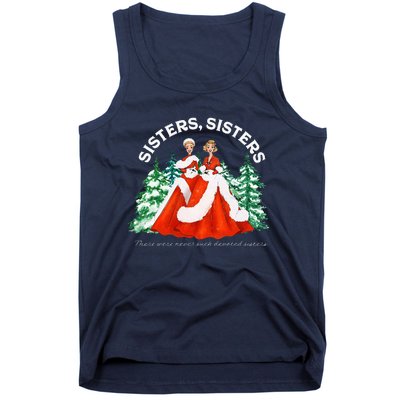 Sisters White Christmas Movie 1954 Xmas Snow Holiday Pajamas Tank Top