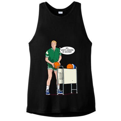 So, Who's Coming Second Ladies PosiCharge Tri-Blend Wicking Tank