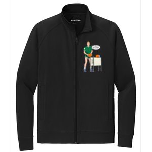 So, Who's Coming Second Larry Bird Stretch Full-Zip Cadet Jacket