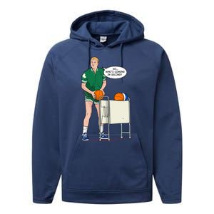 So, Who's Coming Second Larry Bird Performance Fleece Hoodie