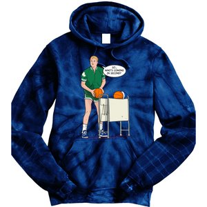 So, Who's Coming Second Larry Bird Tie Dye Hoodie