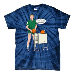 So, Who's Coming Second Larry Bird Tie-Dye T-Shirt