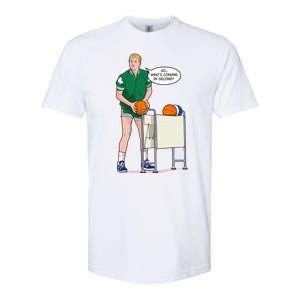 So, Who's Coming Second Larry Bird Softstyle CVC T-Shirt