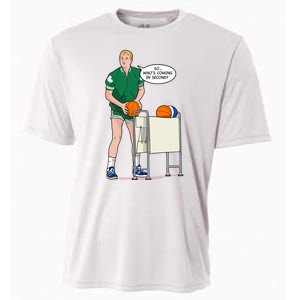 So, Who's Coming Second Larry Bird Cooling Performance Crew T-Shirt