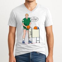 So, Who's Coming Second V-Neck T-Shirt
