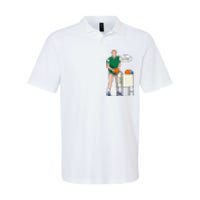 So, Who's Coming Second Larry Bird Softstyle Adult Sport Polo