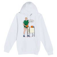 So, Who's Coming Second Larry Bird Premium Pullover Hoodie