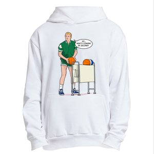 So, Who's Coming Second Larry Bird Urban Pullover Hoodie