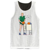 So, Who's Coming Second Larry Bird Mesh Reversible Basketball Jersey Tank