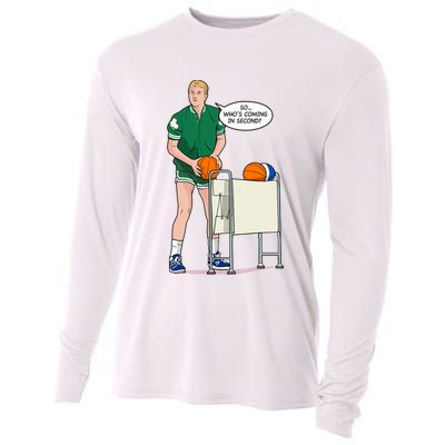 So, Who's Coming Second Cooling Performance Long Sleeve Crew