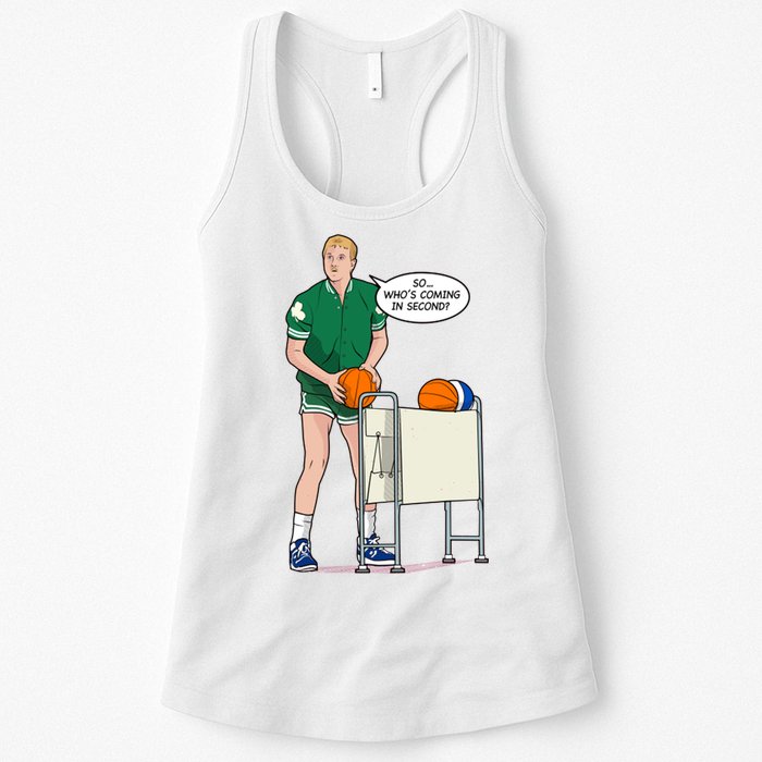 So, Who's Coming Second Womens Tank Top