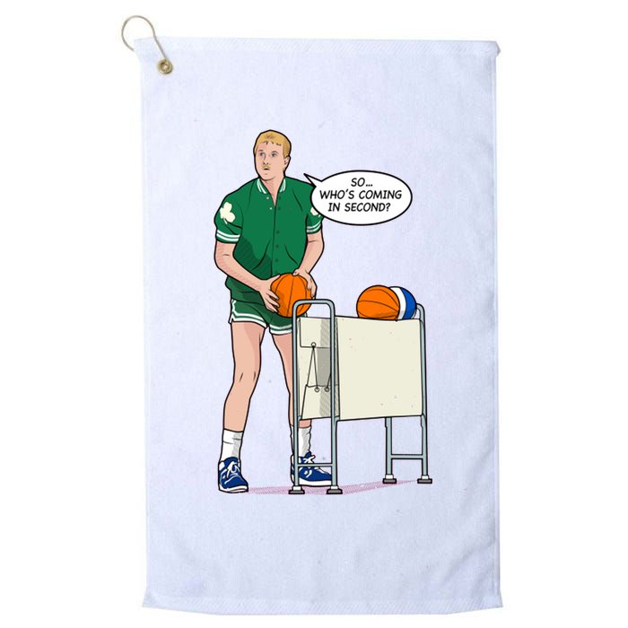 So, Who's Coming Second Golf Towel